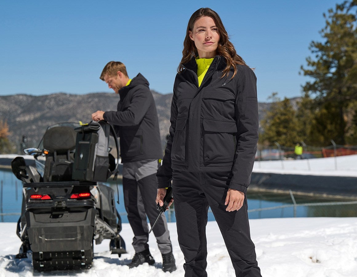 Additional image 2 Winter jacket e.s.trail, ladies' black