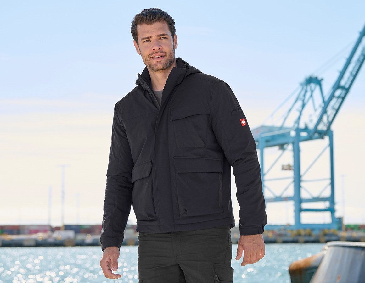 Additional image 7 Winter jacket e.s.trail pure black