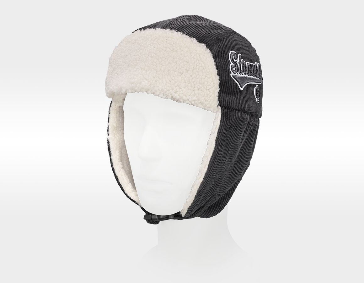 Additional image 1 Winter hat e.s.e:pic carbongrey