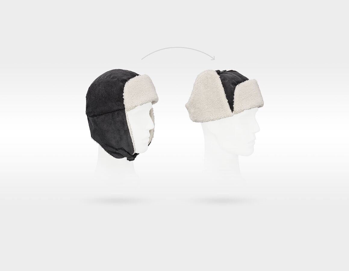 Additional image 4 Winter hat e.s.e:pic carbongrey