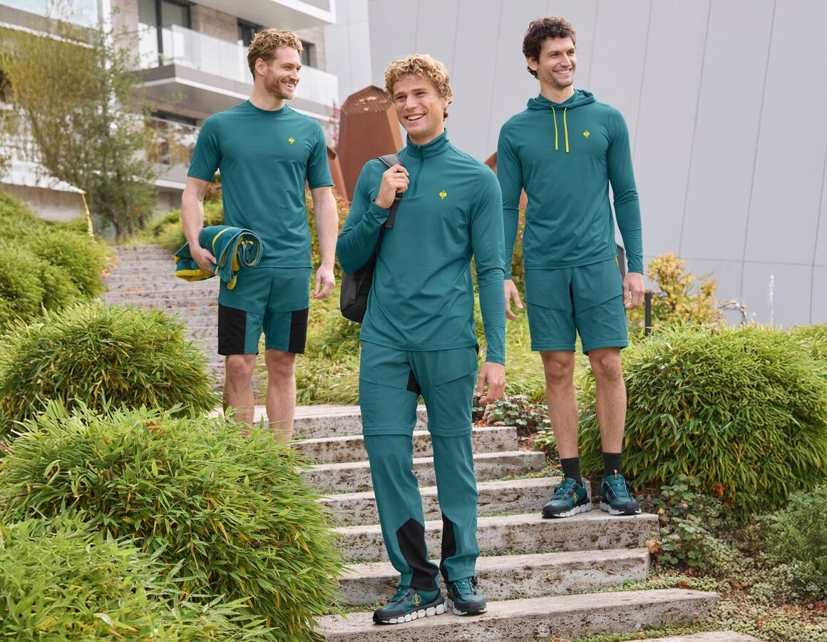 Additional image 4 Zip-off functional trousers e.s.trail emeraldgreen/chromeyellow
