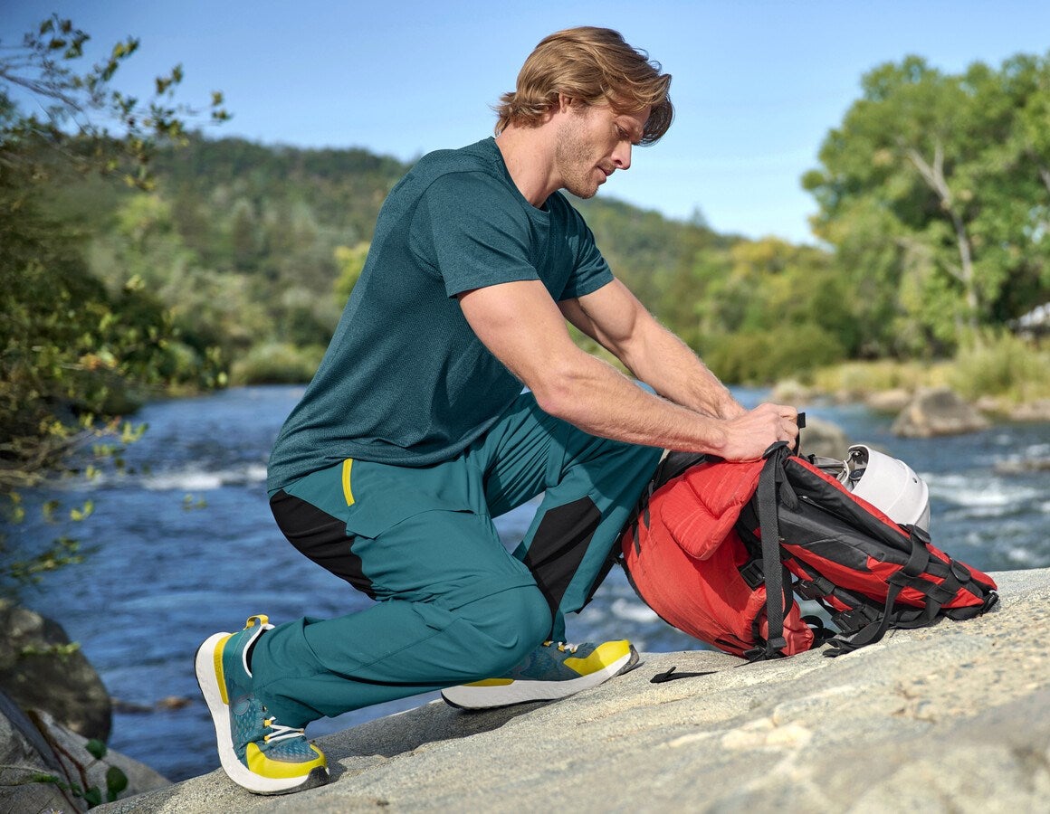 Additional image 2 Zip-off functional trousers e.s.trail emeraldgreen/chromeyellow