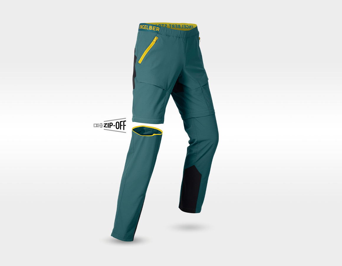 Additional image 5 Zip-off functional trousers e.s.trail emeraldgreen/chromeyellow