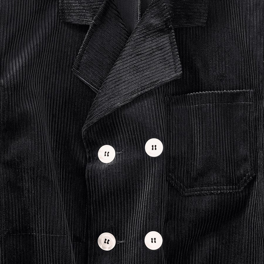 Detailed image Roofer's and Carpenter's Jacket Wide Wale Cord black