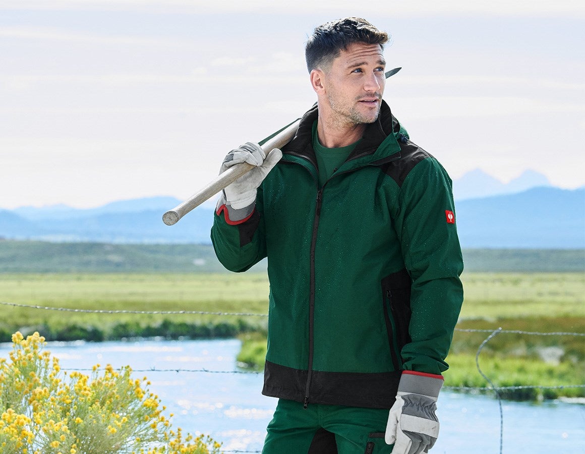 Main action image e.s. 3 in 1 functional jacket, men green/black