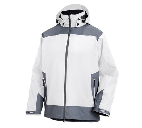Primary image e.s. 3 in 1 functional jacket, men white/grey