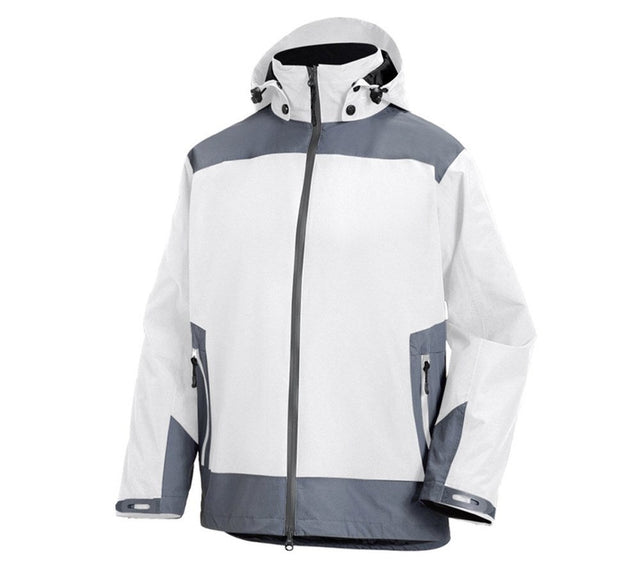 Primary image e.s. 3 in 1 functional jacket, men white/grey