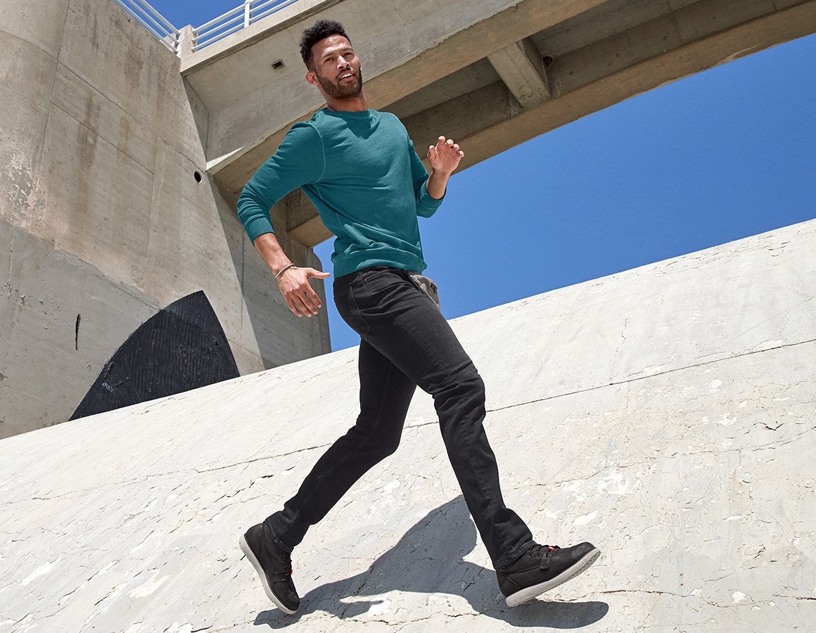 Additional image 1 e.s. 5-pocket jeans jog-denim blackwashed