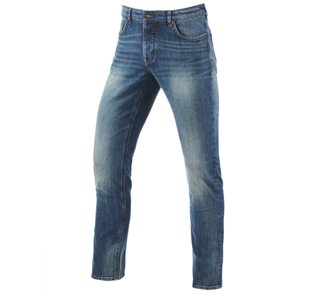 Primary image e.s. 5-pocket stretch jeans, slim mediumwashed