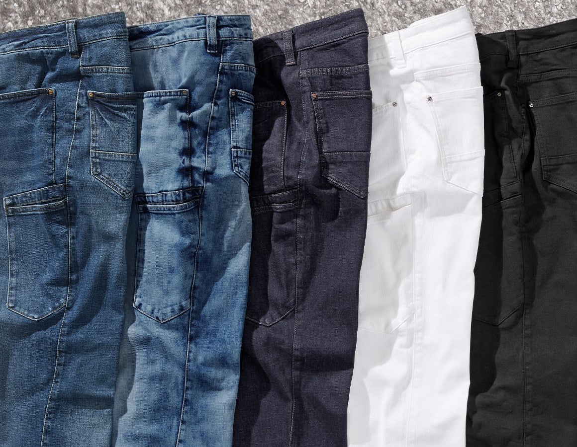 Detailed image e.s. 7-pocket jeans darkdenim