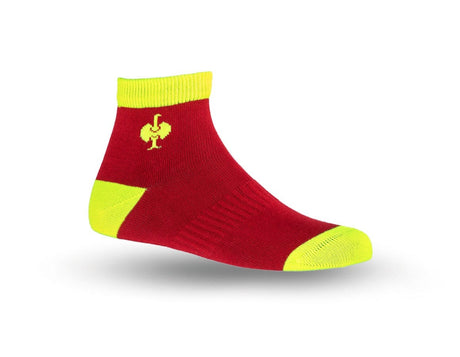 Primary image e.s. Allround socks Classic light/mid, children's fiery red/high-vis yellow