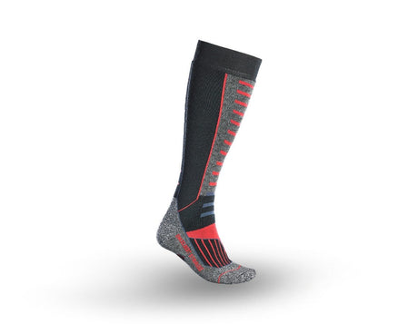 Primary image e.s. Allround socks function x-warm/x-high black/aluminium/fiery red