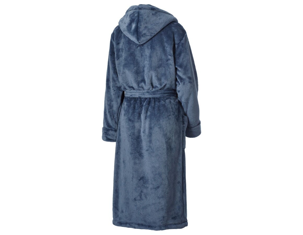 Secondary image e.s. Bathrobe, ladies' nordicblue