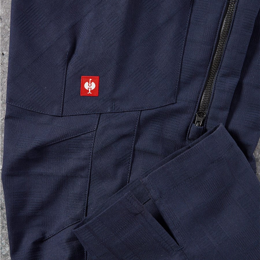 Detailed image e.s. Trousers pocket, ladies' navy