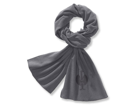 Primary image e.s. FIBERTWIN® microfleece scarf graphite