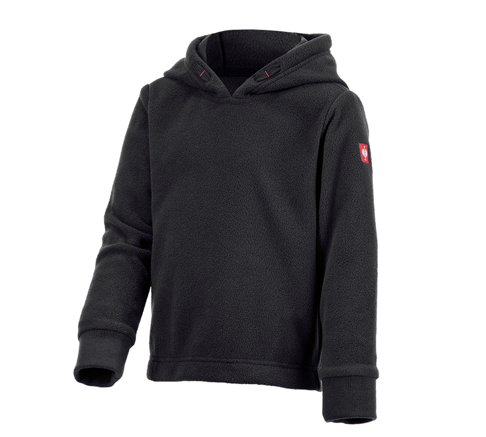 Primary image e.s. Fleece Hoody, children's black