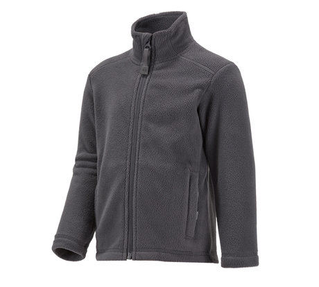 Primary image e.s. Fleece jacket CI, children's anthracite