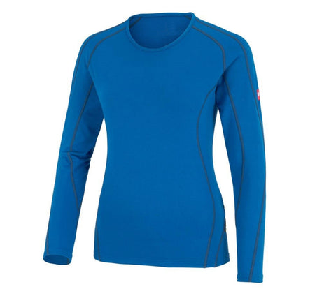 Primary image e.s. func.-longsleeve clima-pro - warm, ladies' gentianblue