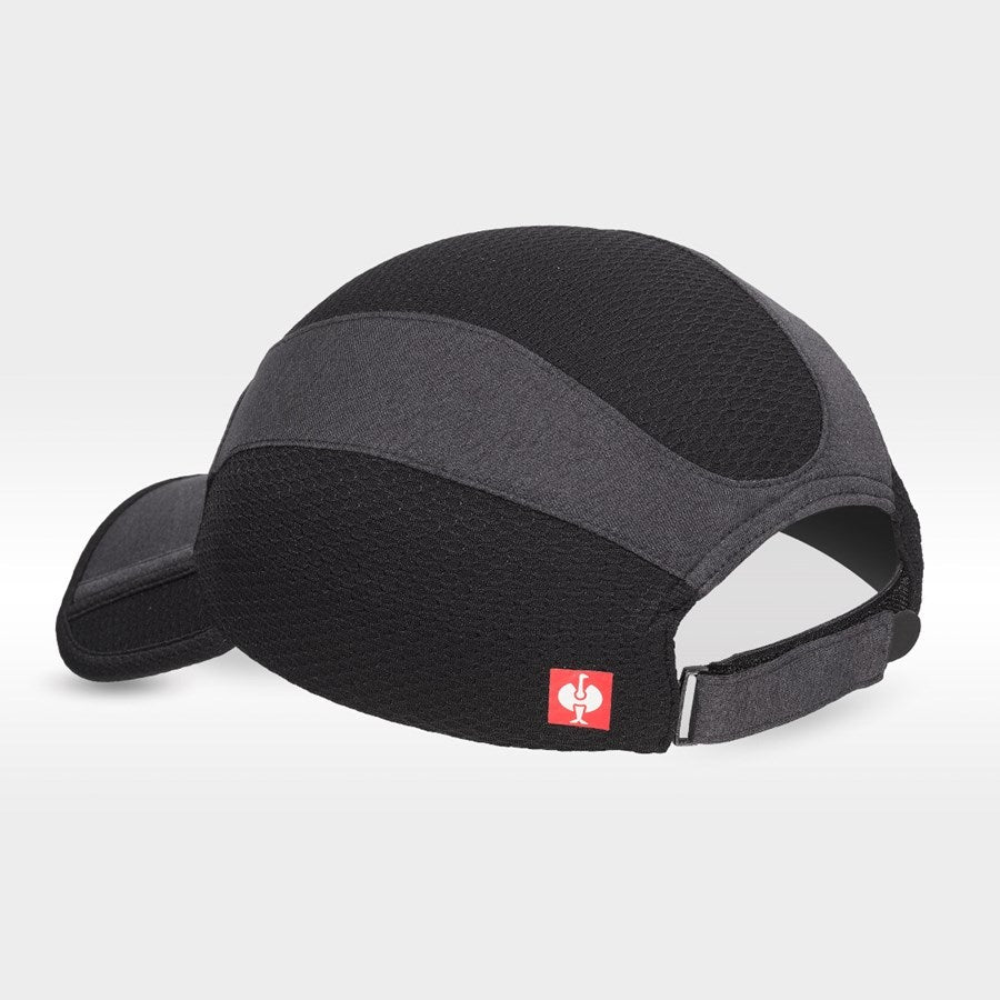 Detailed image e.s. Functional cap comfort fit black/black-melange