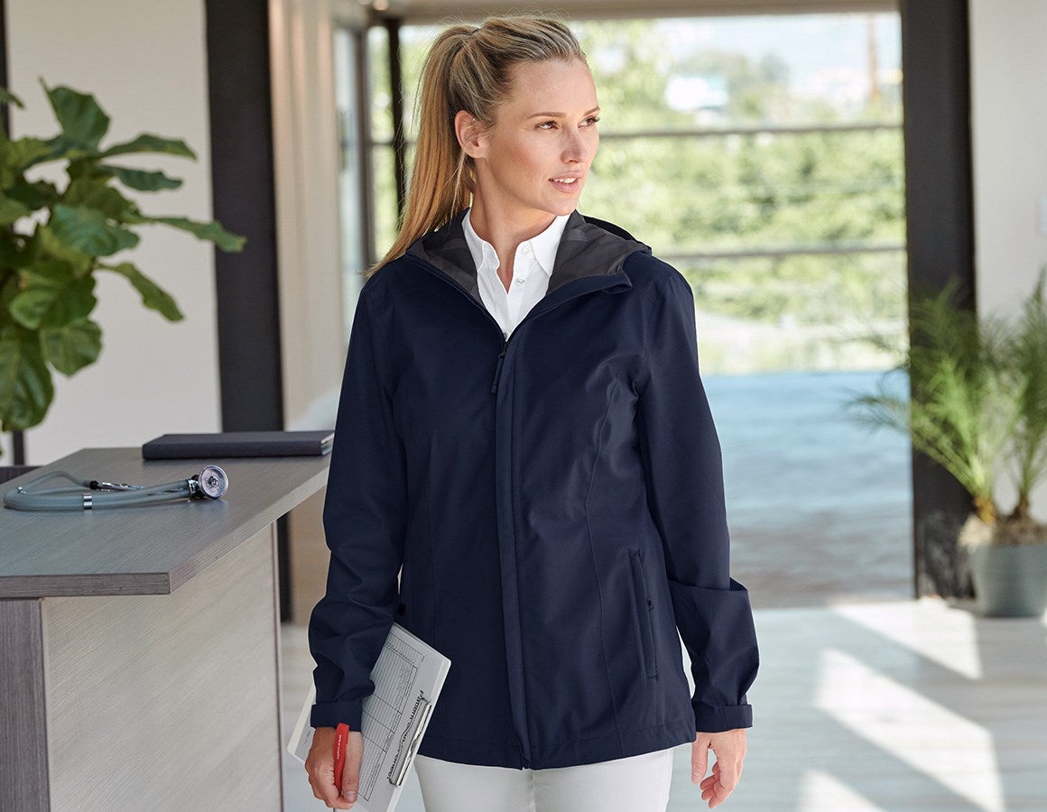 Main action image e.s. Functional jacket CI, ladies' navy