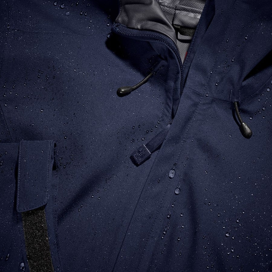 Detailed image e.s. Functional jacket CI, ladies' navy