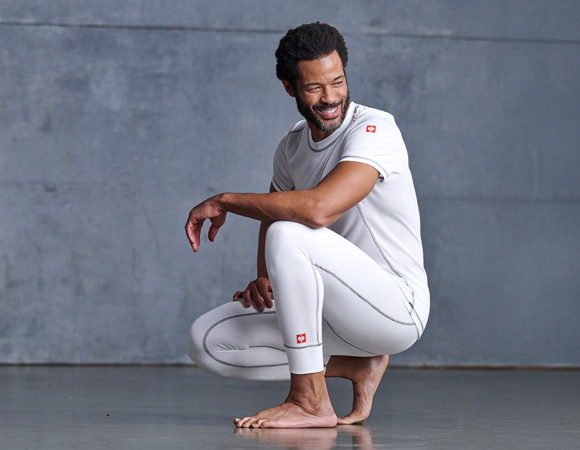 Additional image 1 e.s. functional long-pants basis-light white