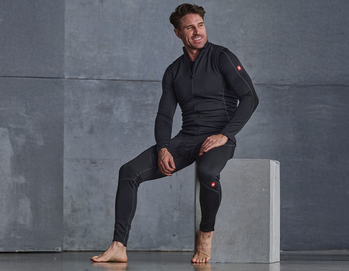 Additional image 2 e.s. functional long-pants thermo stretch-x-warm black
