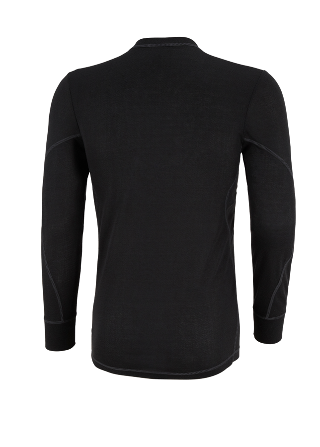 Secondary image e.s. functional-longsleeve basis-light black