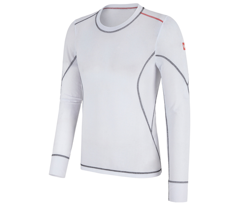 Primary image e.s. functional-longsleeve basis-light white