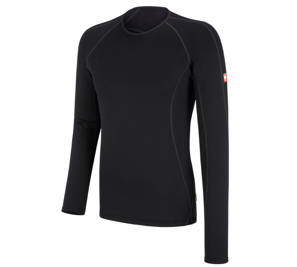 Primary image e.s. functional-longsleeve thermo stretch-x-warm black