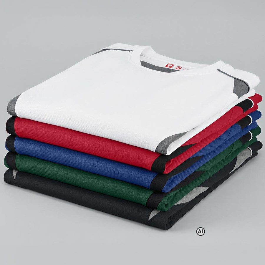 Detailed image e.s. Functional T-shirt poly Silverfresh white/cement - AI generated / modified