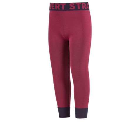 Primary image e.s. functional long-pants seamless-warm, children berry