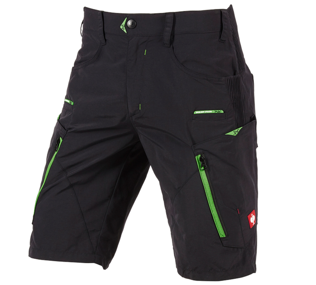 Primary image e.s. Functional shorts Superlite black/neon green