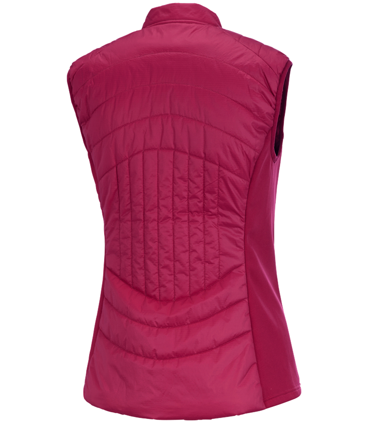 Secondary image e.s. Function quilted bodywarmer thermo stretch,l. berry