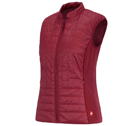 Primary image e.s. Function quilted bodywarmer thermo stretch,l. ruby