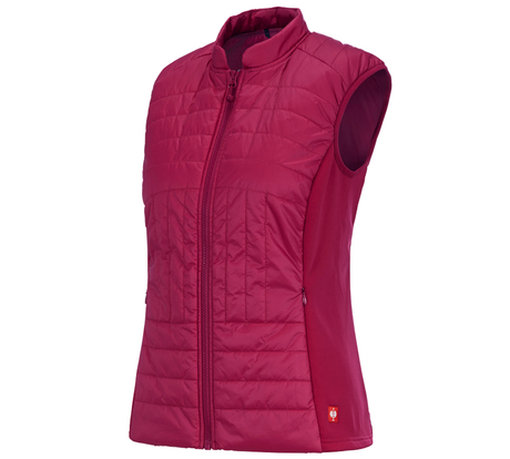 Primary image e.s. Function quilted bodywarmer thermo stretch,l. berry
