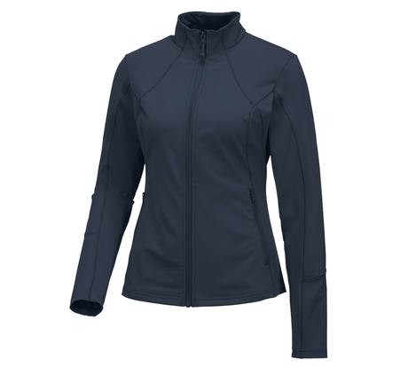 Primary image e.s. Functional sweat jacket solid, ladies' pacific
