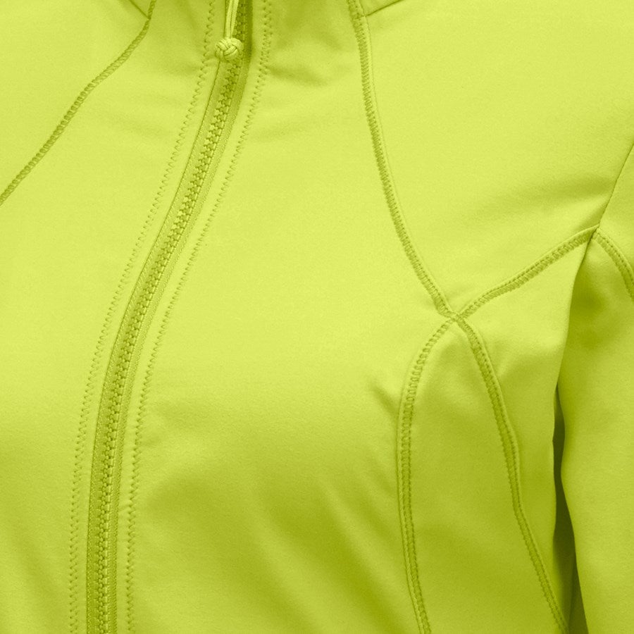 Detailed image e.s. Functional sweat jacket solid, ladies' maygreen