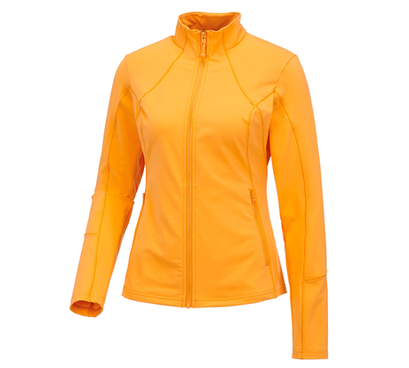 Primary image e.s. Functional sweat jacket solid, ladies' lightorange