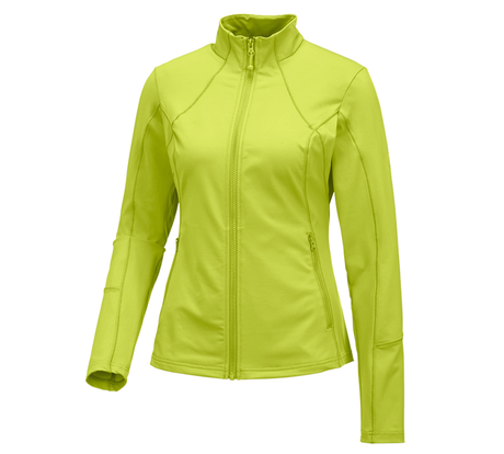 Primary image e.s. Functional sweat jacket solid, ladies' maygreen