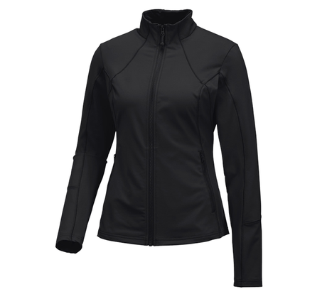Primary image e.s. Functional sweat jacket solid, ladies' black