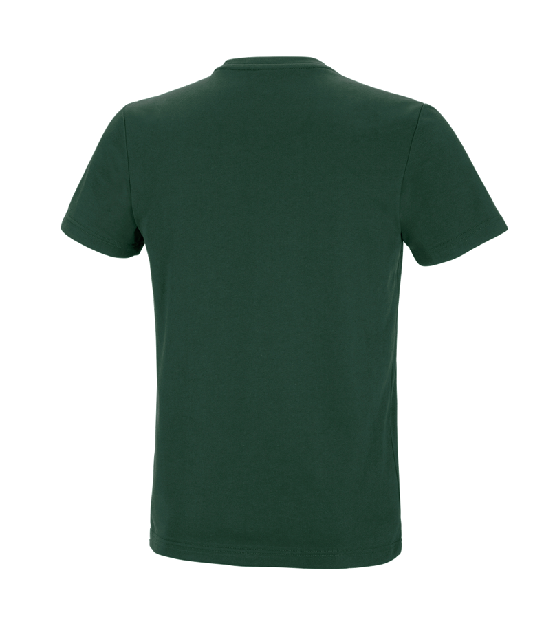 Secondary image e.s. Functional T-shirt poly cotton green