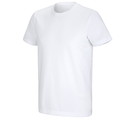 Primary image e.s. Functional T-shirt poly cotton white