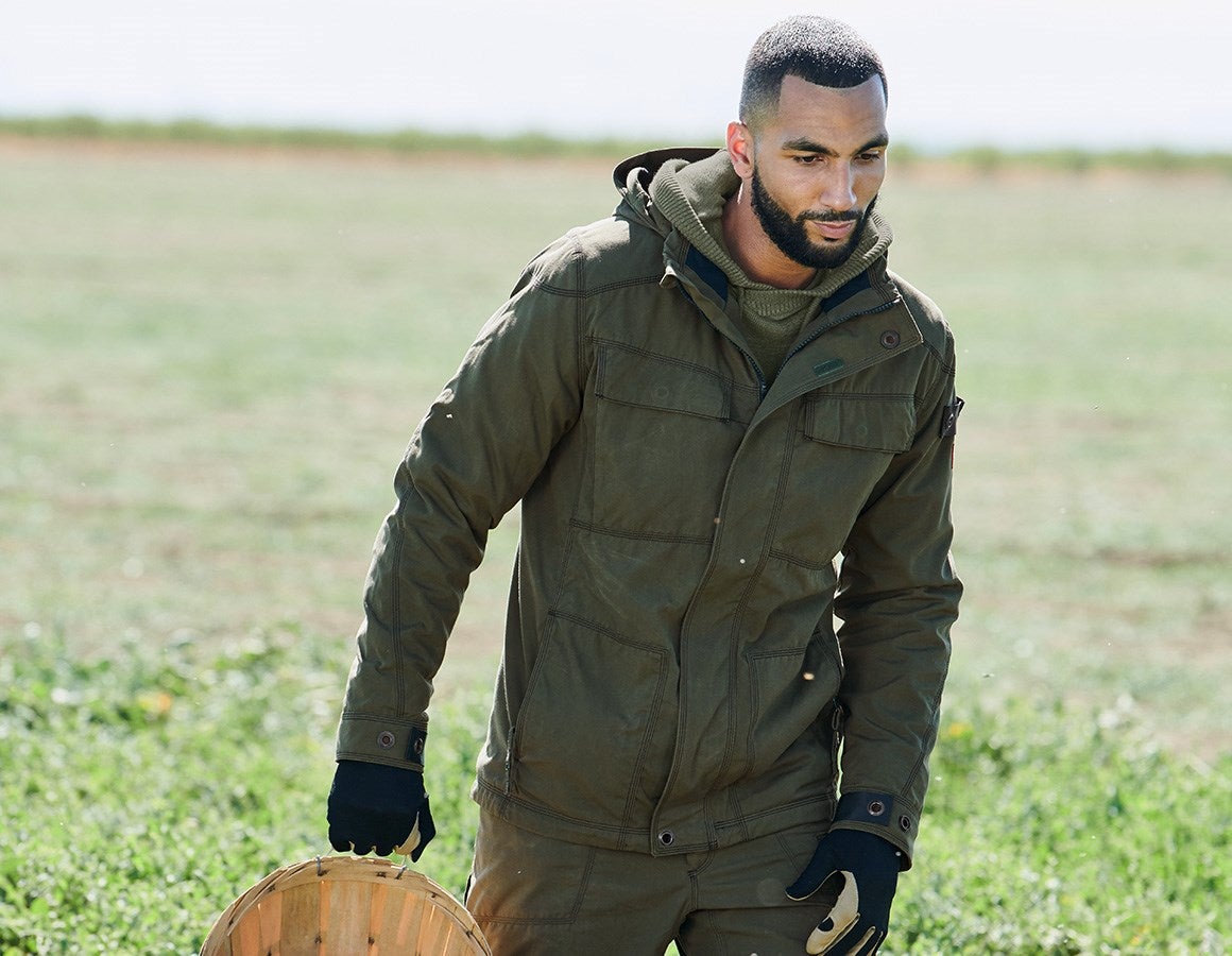 Main action image e.s. Functional jacket cotton touch thyme