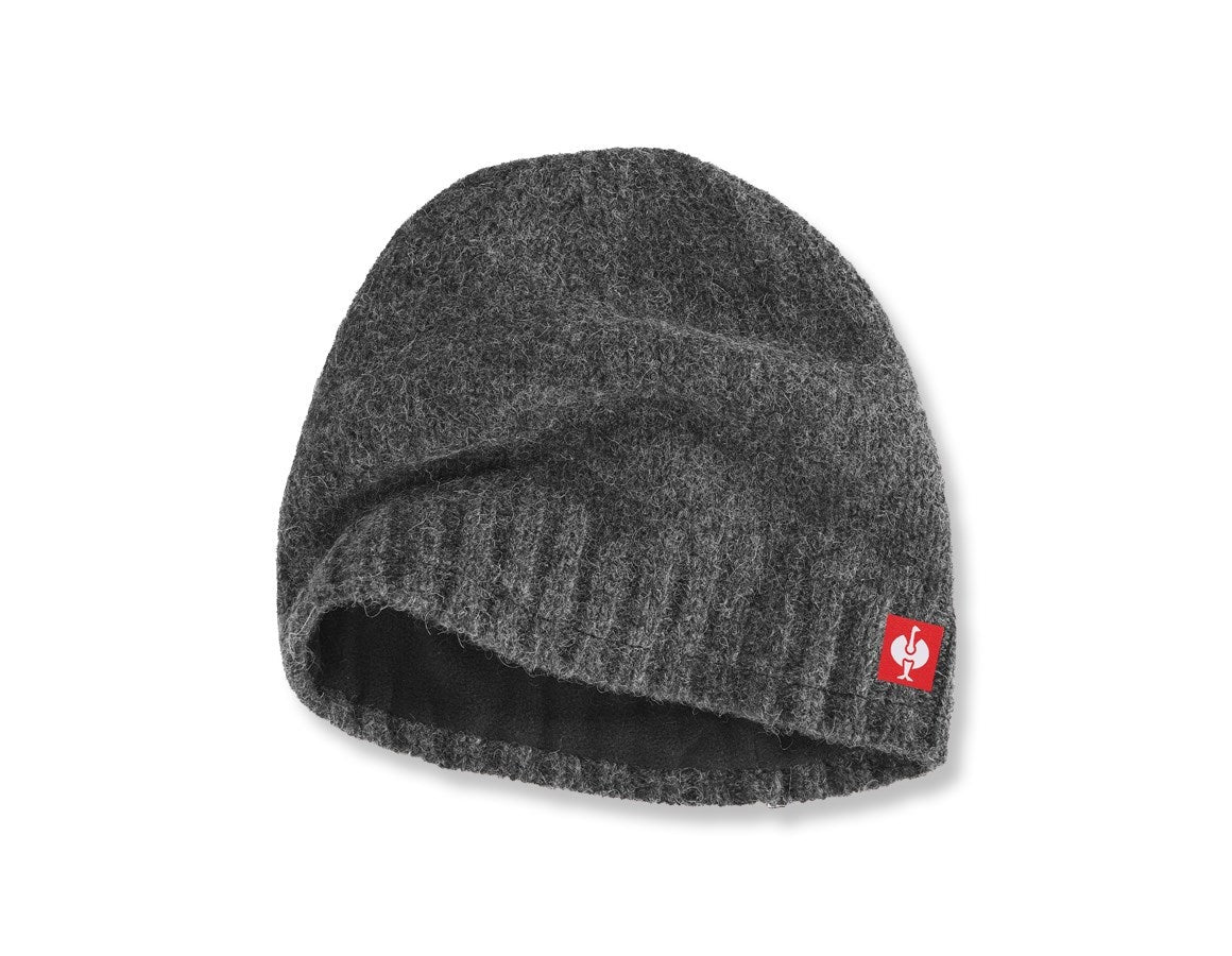 Primary image e.s. Chunky knit hat titanium