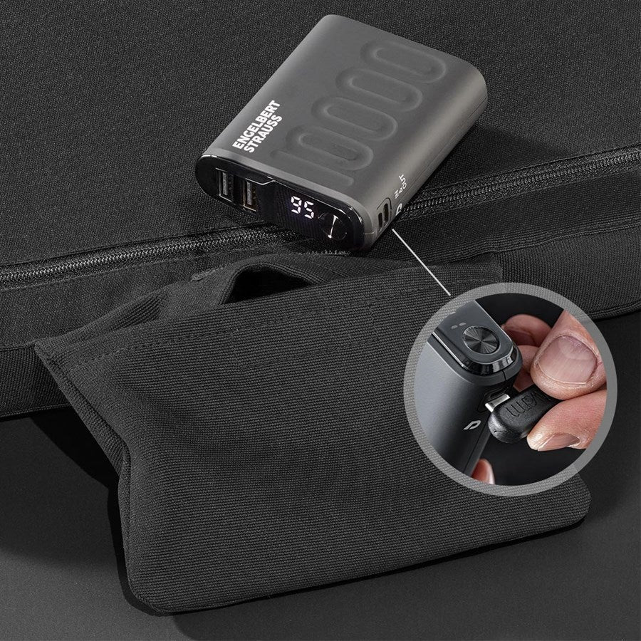 Detailed image e.s. Heated seat cushion black