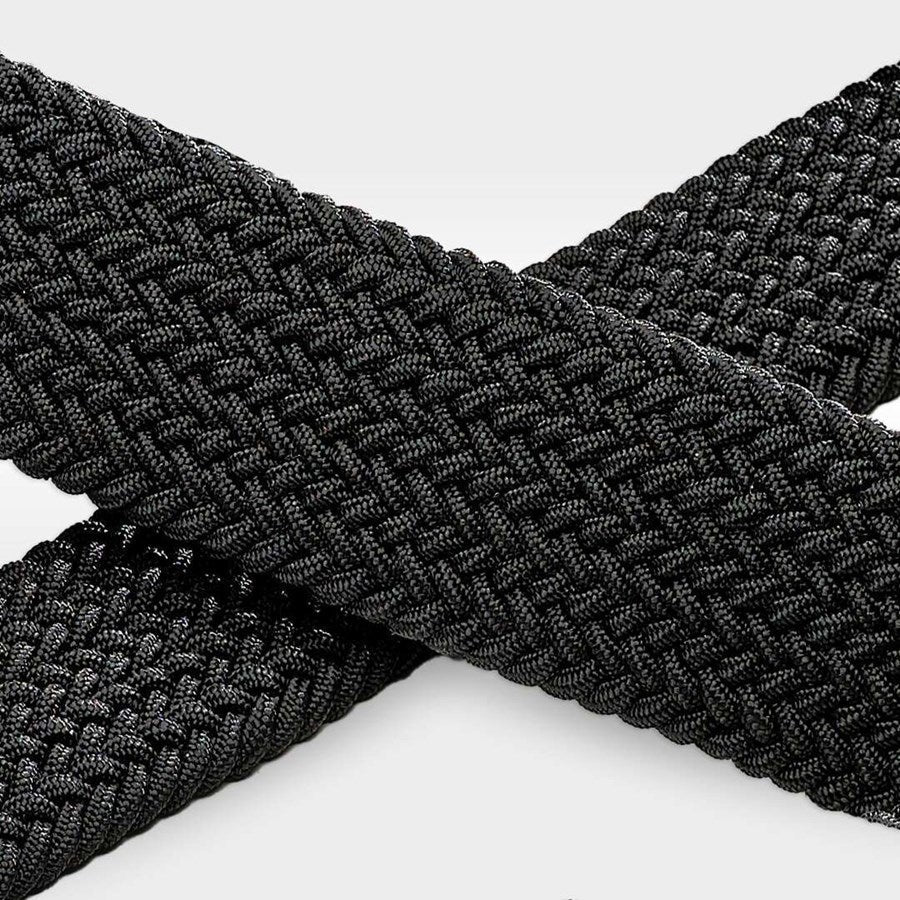 Detailed image e.s. men's belt stretch black