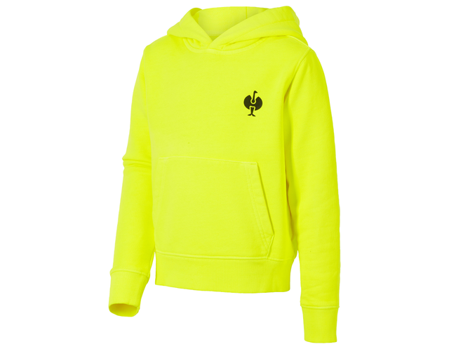 Primary image e.s. Hoody sweatshirt neon, children´s neonyellow vintage