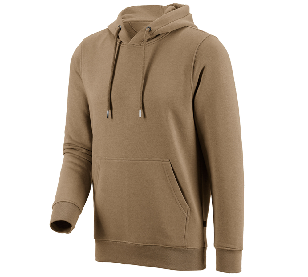 Primary image e.s. Hoody sweatshirt poly cotton khaki