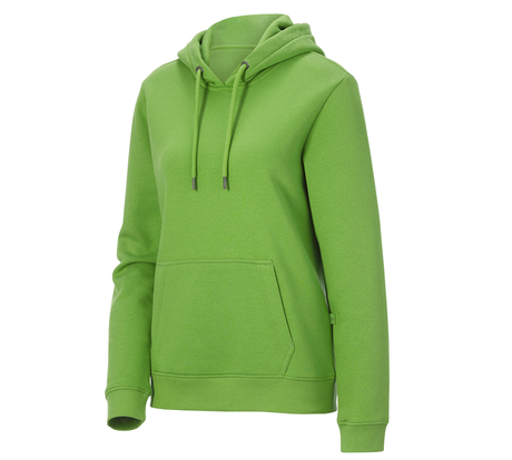 Primary image e.s. Hoody-sweatshirt poly cotton, ladies' seagreen